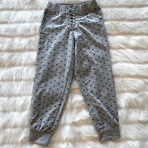 Flowers By Zoe Mini Hearts Jogger Pants
